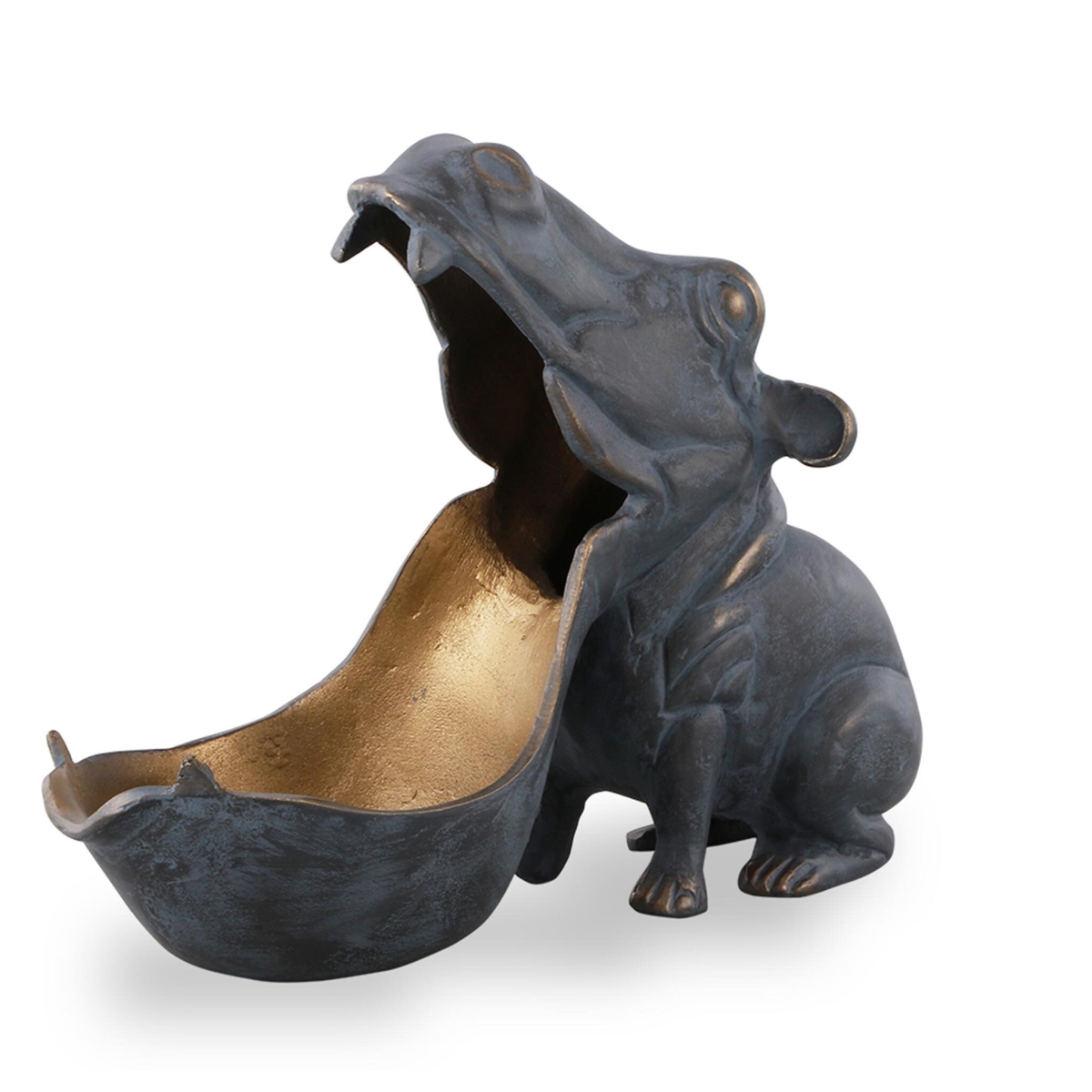 Garden Big Mouth Hippo Birdfeeder
