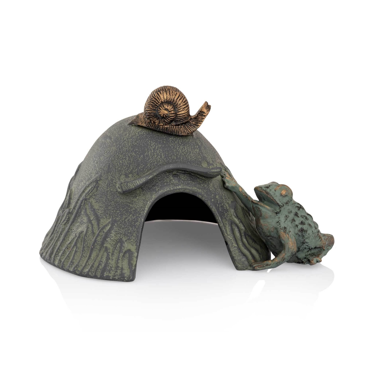 53058 Toad House Sculpture with Snail