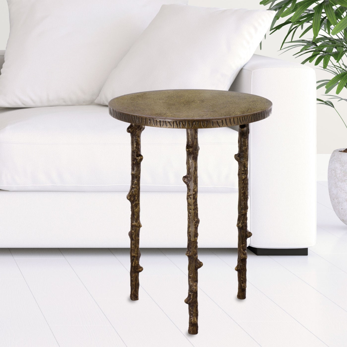 San Pacific International 3 Branch End Table