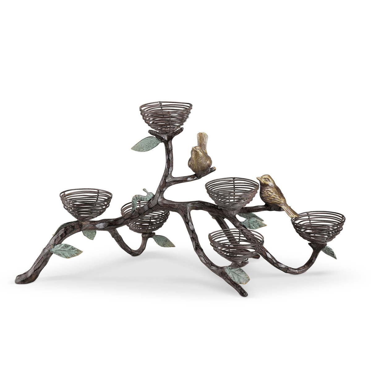 Picture of SPI Home 35170 13 x 23 x 10.5 in. Birds & Nests Candelabra Candle Holder