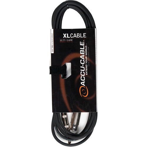Picture of American DJ XL4-12 12 ft. 0.25 in. TRS to XLR Patch Cable