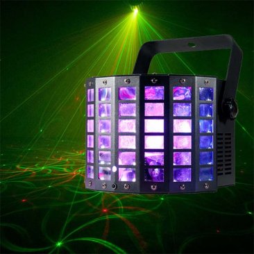 Picture of American DJ MIN535 Mini Dekker LZR Effect 2 x 10W RGBW LED Light