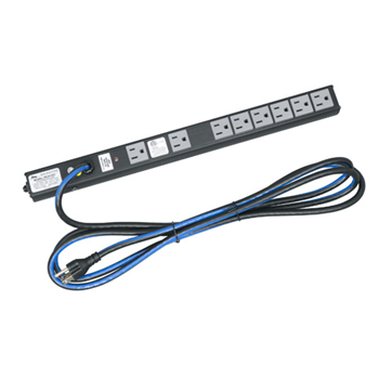 PD-815SC 15A 8 Outlet Slim Power Strip with Surge
