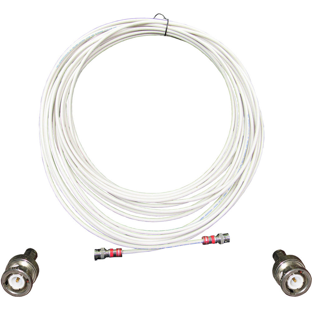 Picture of HuddleCamHD HDSDI-25 25 ft. HD SDI BNC Male to Male Plenum Rated Video Broadcast 1695A Cable&#44; White