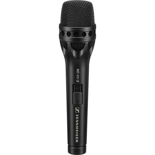 MD 431 Handheld Supercardioid Dynamic Microphone with On-Off Switch