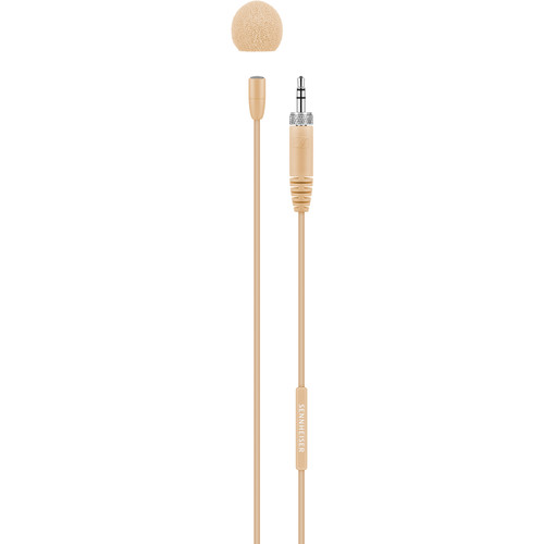 Picture of Sennheiser 508250 3.5 mm MKE Essential Omnidirectional Microphone&#44; Beige