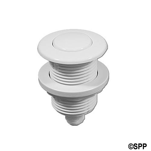 Air Button Flush Mount - White