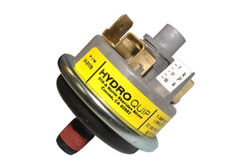 Hydro-Quip 34-0178 1A 2 PSI SPST Pressure Switch for Used on 240V CS800