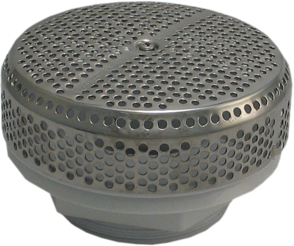 5 in. dia. VGB Suction Assembly Cover & 2 in. S - Gray