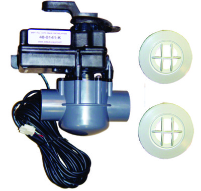 Hydro-Quip 48-0141-K BES & BCS Series with Motorized Valve Suction Assembly Baptismal Auto Drain Kit