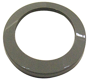 Less Stainless Escutcheon Duo & Pulsator Jet Face, Gray