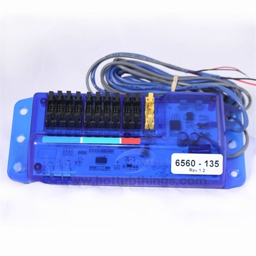Light Controller with Din Plug & Connection Cables for 2003-2010 & Jacuzzi DCU, Blue & 10-Light