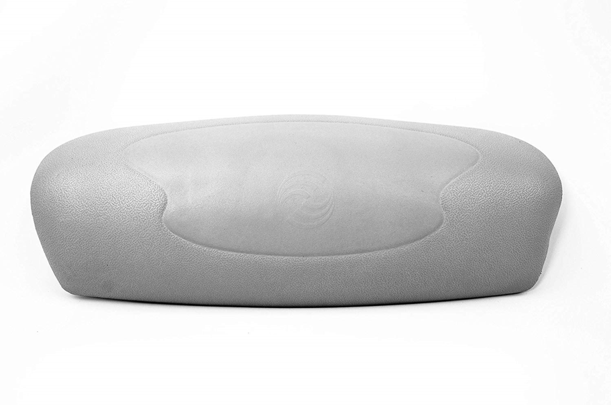 Hot Spring Grandee Pillow, Cool Gray