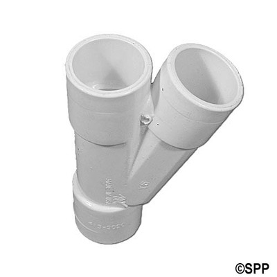 1 S x 1 S x 1 S in. 22.5 deg Special Wye PVC Fitting