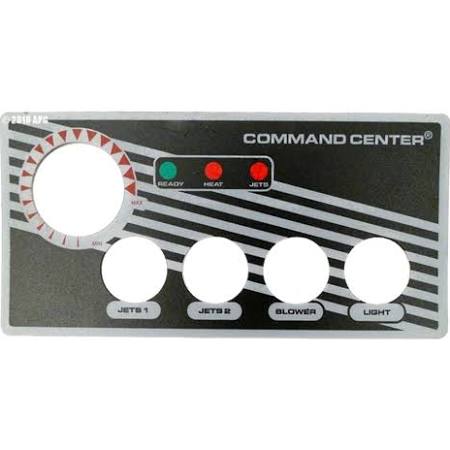 Picture of Tecmark 30202BM 230V Spaside Overlay Tecmark Command Center&#44; 4-Button for CC4-120-10-I00