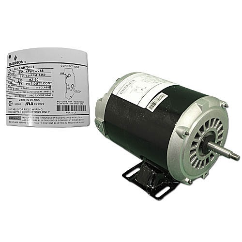 AGL75FL1 0.75HP  48Y Thru-Bolt 1-Speed Full Rated Pool & Spa Motor