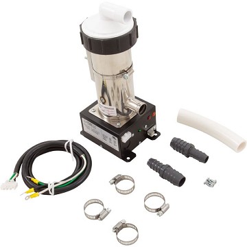 5.5KW & 230V Universal Low Flow Spa Heater with Fittings