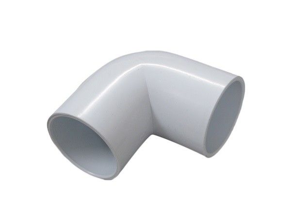 0.75 RB x 0.75 RB in. 90 deg Ribbed Barb Elbow Adapter PVC Fitting