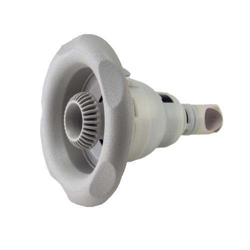 5 in. Face Power Storm 5-Scallop Directional Jet Internal - Light Gray, Plastic