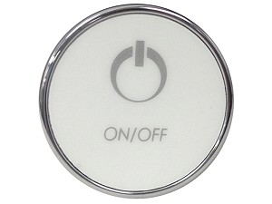 CG-TMS1KR1UTV2CP TMS Round 3-Button Chrome Spaside Control for Variable Bath Pump