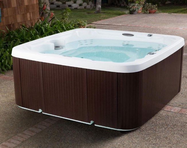 96 x 96 in. Flexible Spa Panel Kit - Espresso