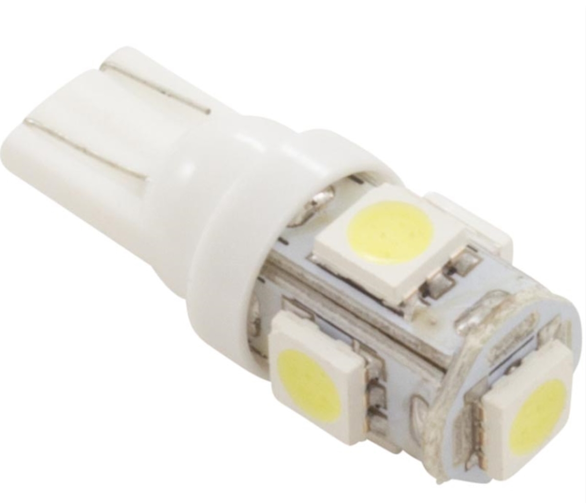 12V DC LED Lighting, T10 Wedge - White