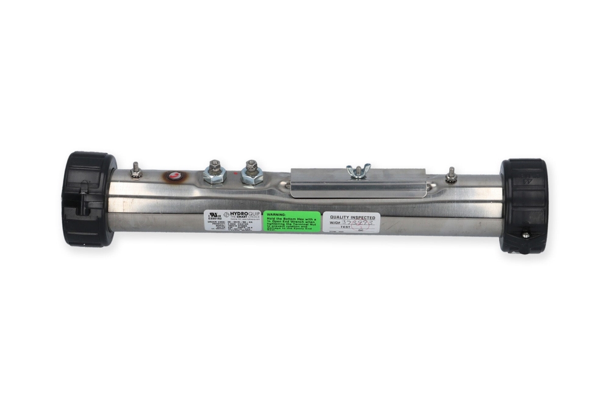 4.0KW 230V Flo-Thru Heater Assembly with Tailpiece - 2 x 15 in.