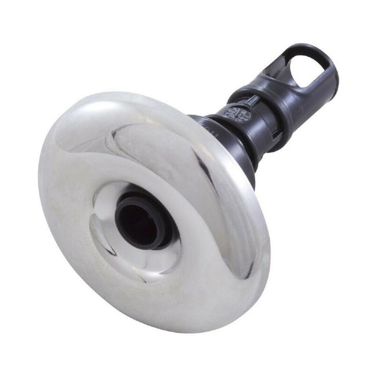2 in. Directional Smooth Quantum Jet Internal with Stainless Steel - Balck