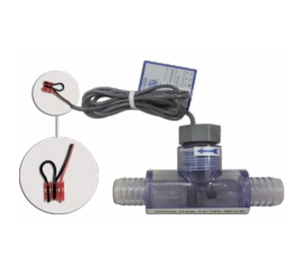 48-0223C 30V 1 Amps Hydro Quip Flow Switch Kit for PCB Connect - 0.75 in. Barb