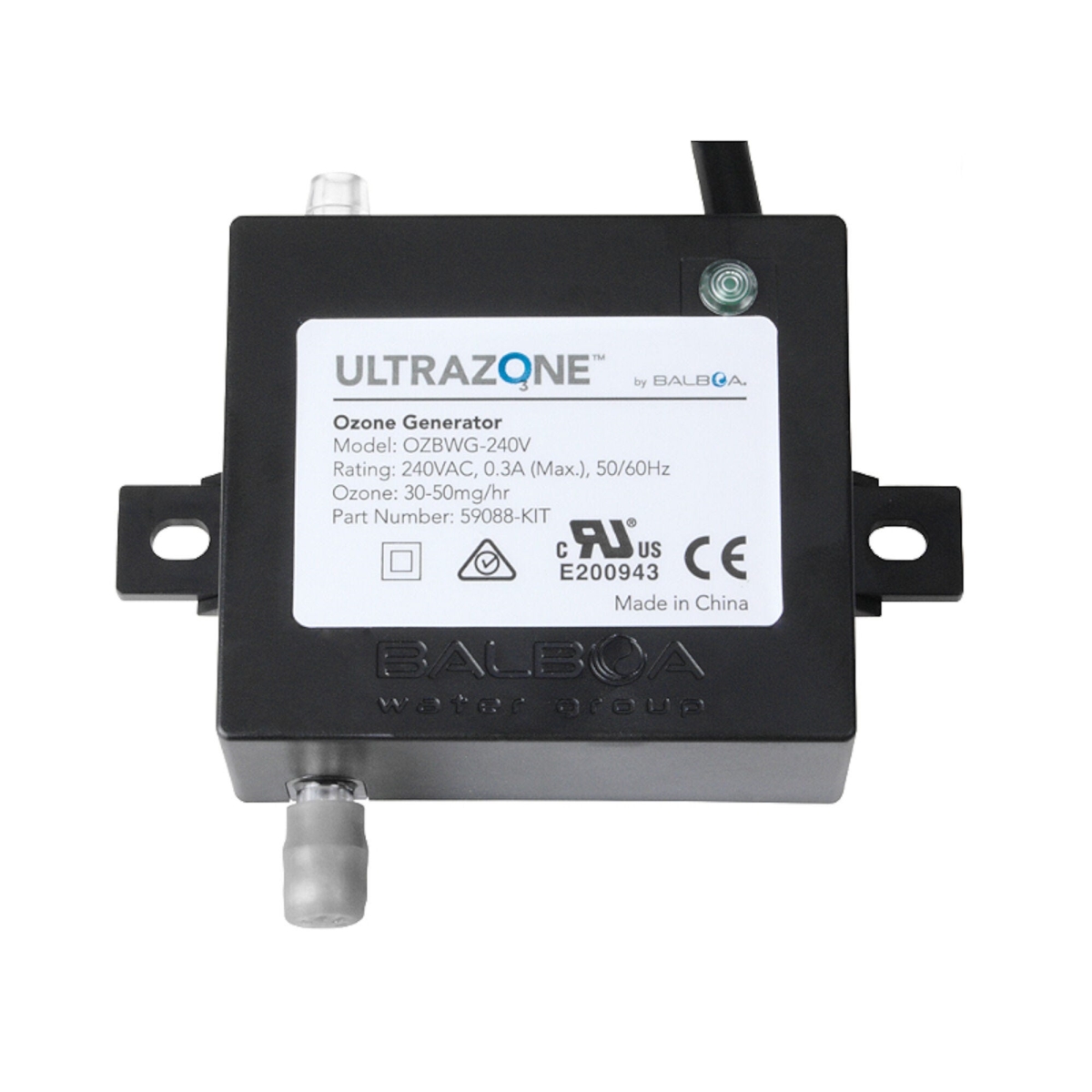 230V Ultrazo3ne Ozonator Kit with 4 Pin Amp Plug