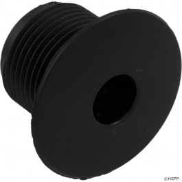 1.5 in. in Ozone Wall Fitting, Black