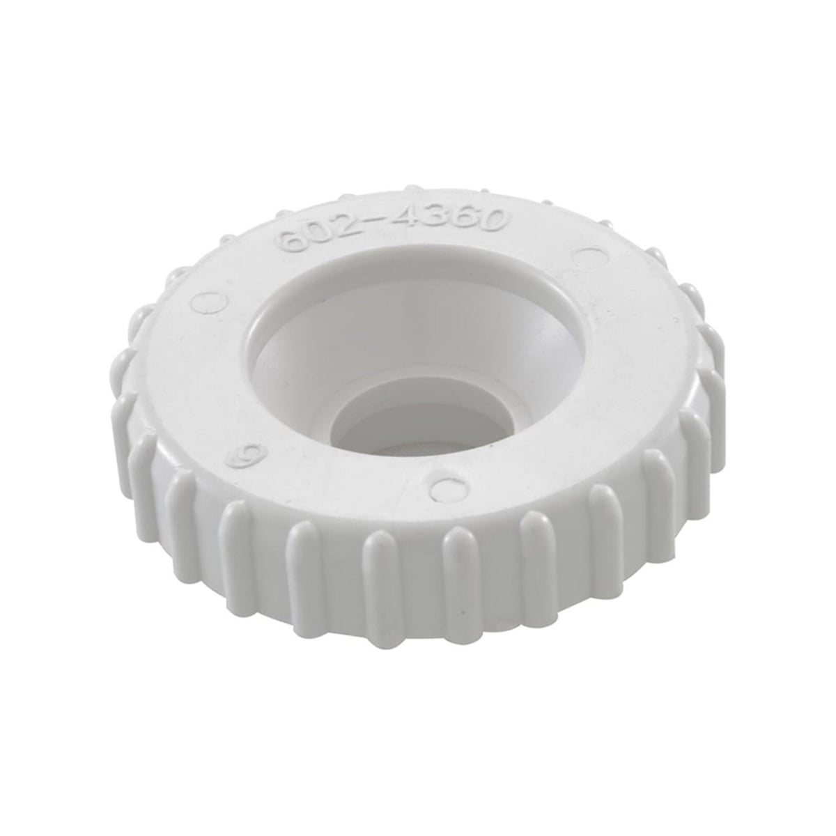 On and Off Cap Diverter Valve Single Port - White