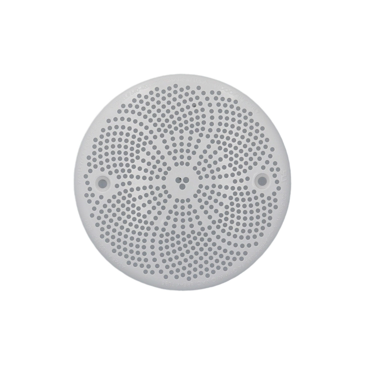 120GPM Designer Series Suction Cover with Screws - White