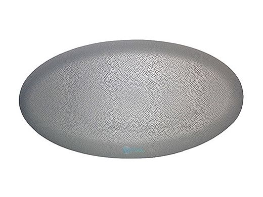Imperial Oval Pillow Grey