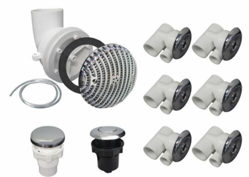 AM-CGW-1X1-2-CP Orientable Jet Assembly - Chrome