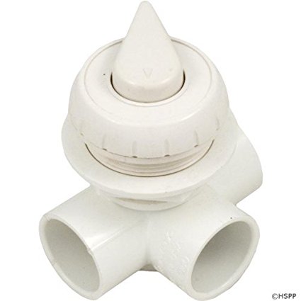 1 in. SPG Horizontal Diverter Valve - White