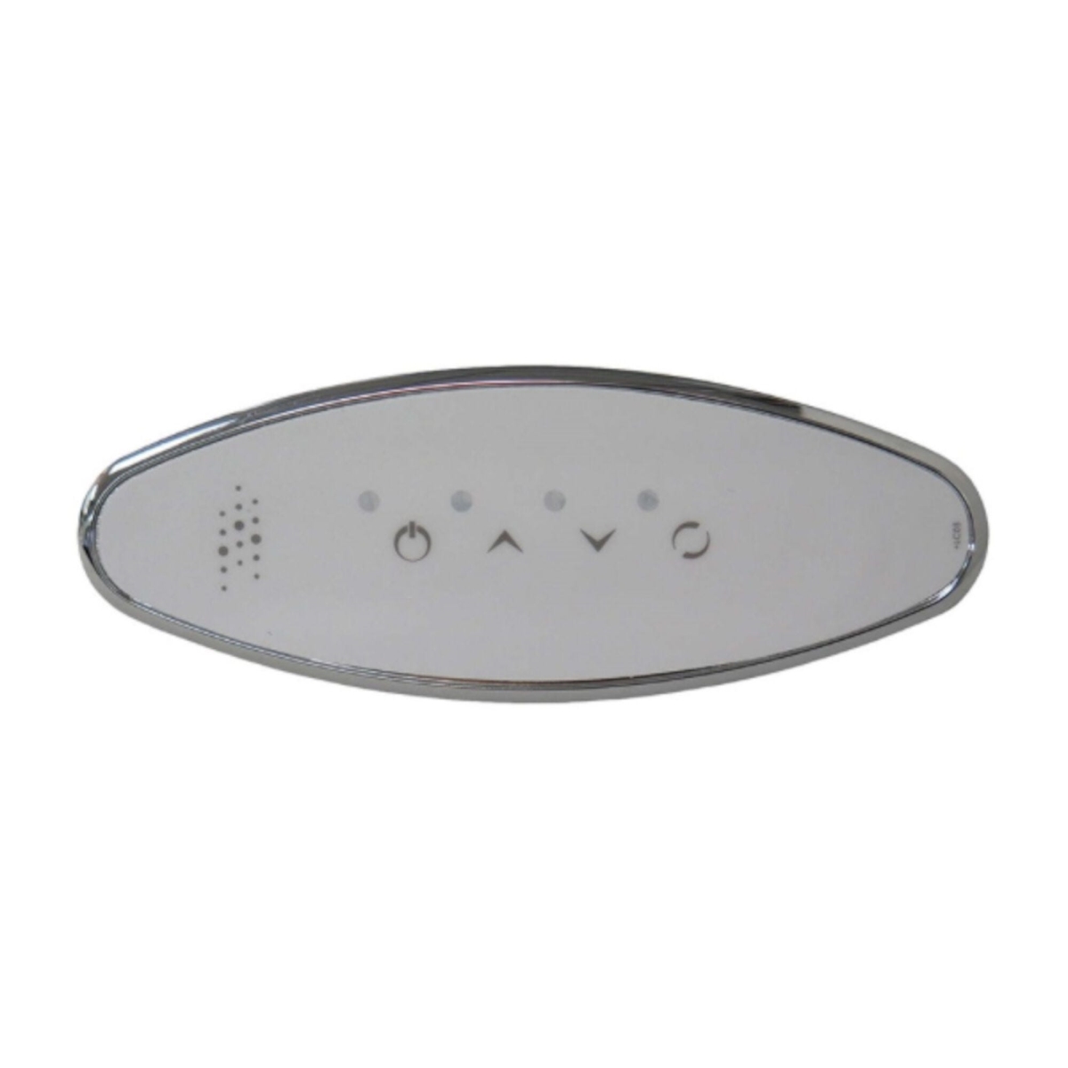 CG-SENSOR-L-CP Oval-L LED Spa Control - Chrome - 4-Button - Durable Design