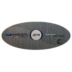 Picture of Marquis Spas 650-0686 Spaside Overlay Marquis Balboa Zone3&#44; 1-Button & Auxilliary for 650-0478