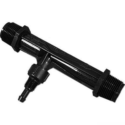 0.75 x 0.25 in. Barbed Cap Ozone Injector, 5psi & 2.2GPM to 120psi-9.4GPM