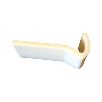 J200 & 300 Series Skimmer Hook - White - Durable Plastic Attachment