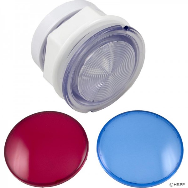 3.5 in. Face & 2.5 in. Hole Waterway - Oem Rear Access Light Lens Kit