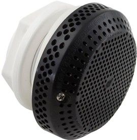 Cover Hi-Flow Suction VGB Assembly & 1.5 in. S Standard Nut - Black