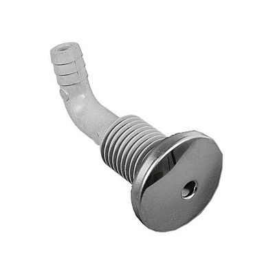 Air Injector with Escutcheon, Gray