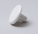 Low Profile Air Injector Cap - White