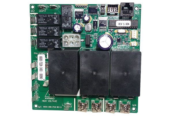 6600-722 LX-10 Rev 5.03 Plus Circuit Board with 3 Big Relays, 1-Pump & No Circuit Pump -  Sundance