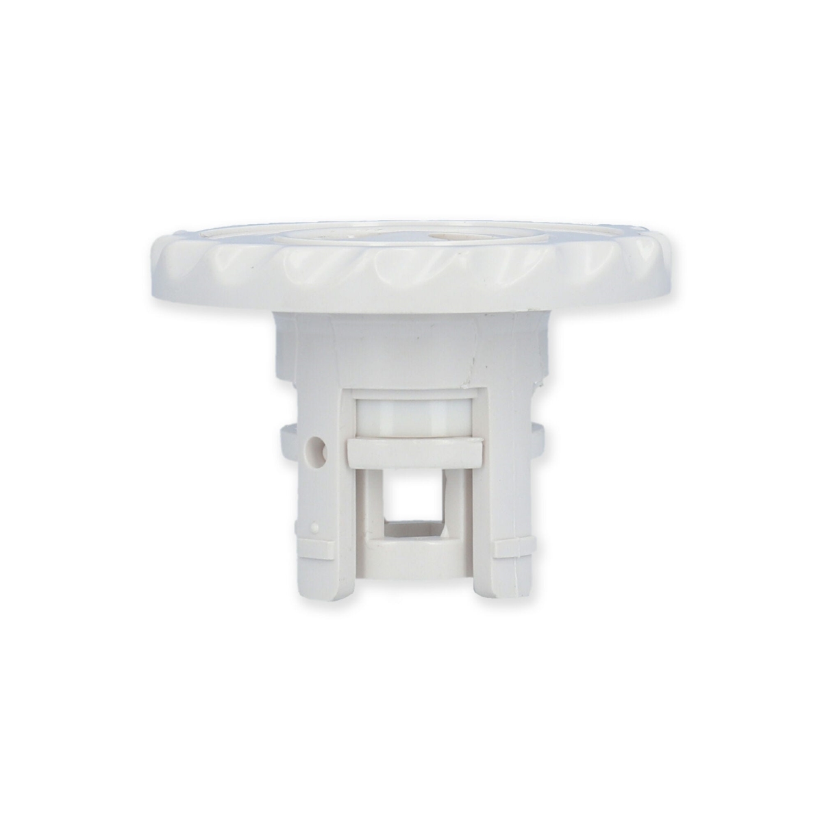 2.5 in. Face Jet Internal Deluxe Mini Pulsator, White