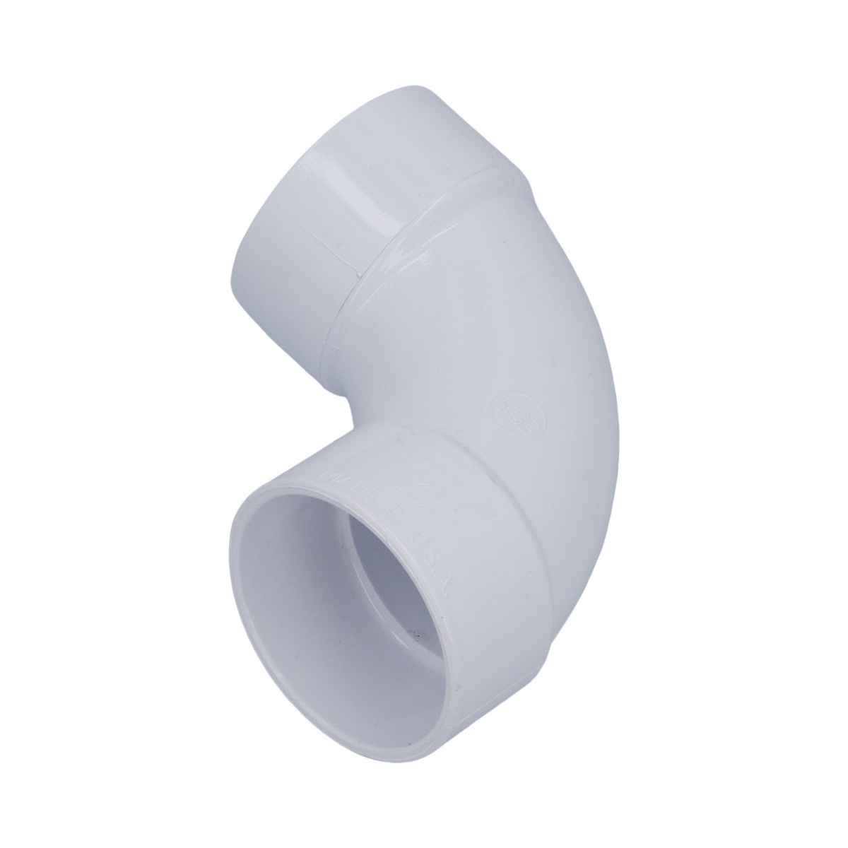 2 S x 2 in. S Sweep Slip PVC Fitting 90 deg Elbow
