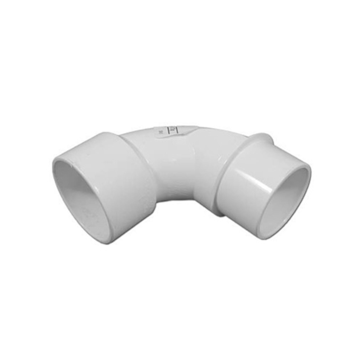 2.5 S x 2.5 in. SPG Sweep Street PVC Fitting 90 deg Elbow