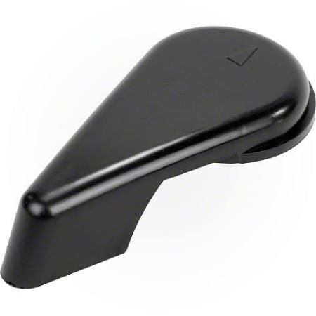 602-3541 2 in. Notched Vertical & Horizontal Diverter Valve Handle, Black