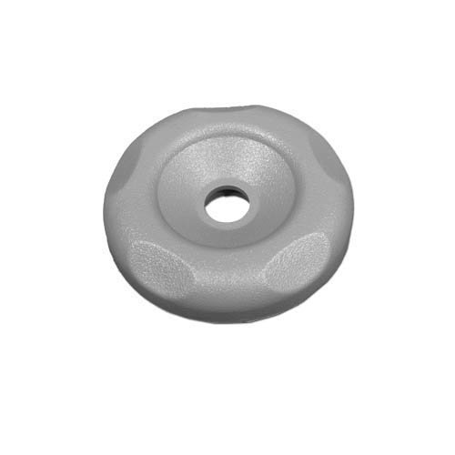 2 in. Diverter Vertical & Horizontal 5-Scallop Valve Cover - Gray